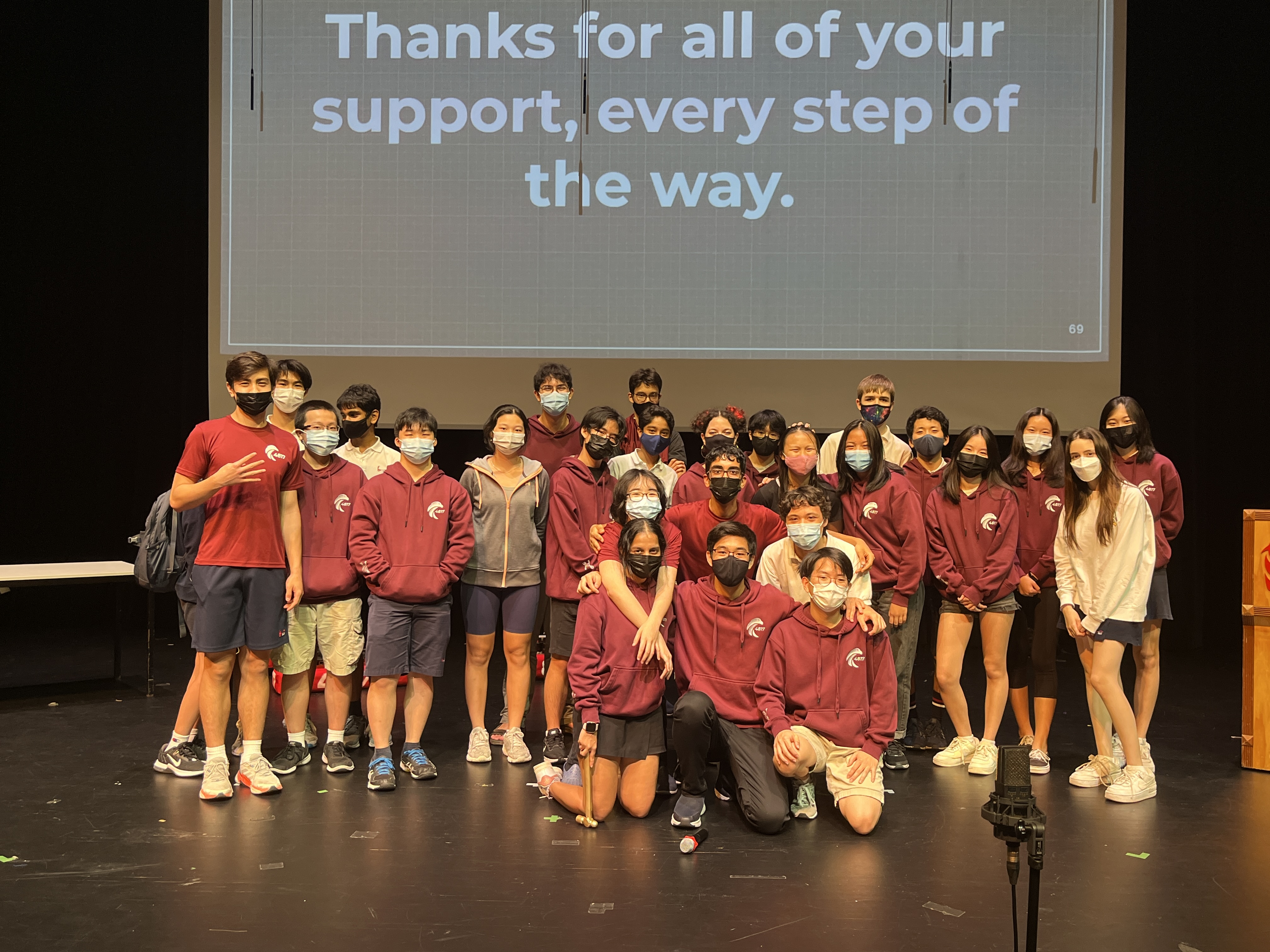 SAS Robotics: reflection on four years of leadership